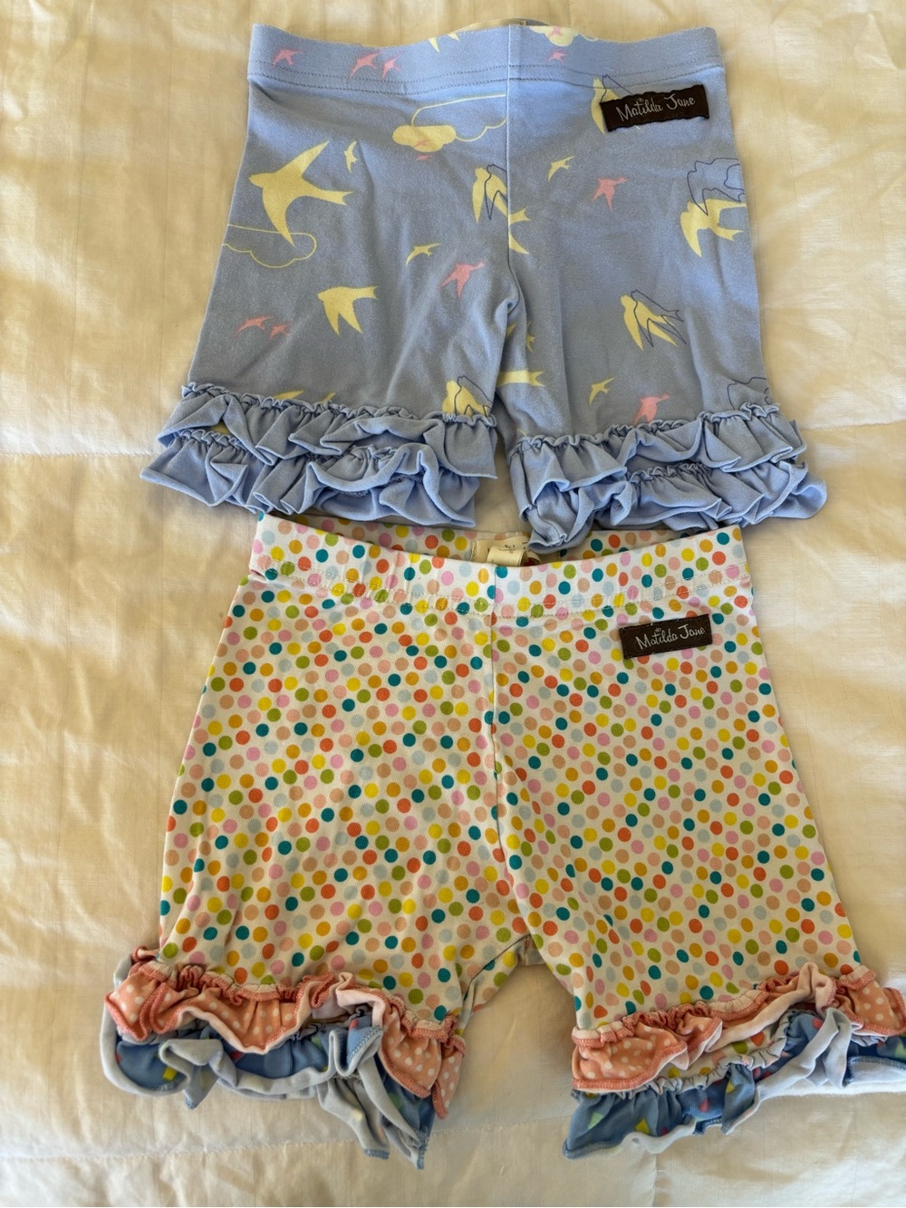 4T Matilda Jane Girls Ruffle Shortie Shorts